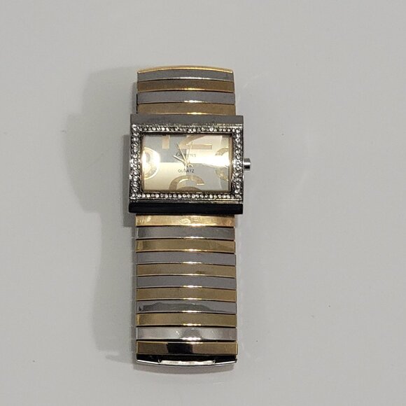 Gramercy Silver Tone White Stainless Steel Dress Watch